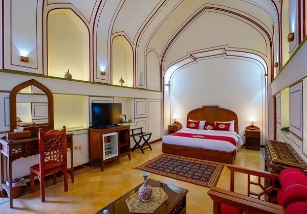 اتاق دو تخته دبل اقامتگاه سنتی میناس اصفهان